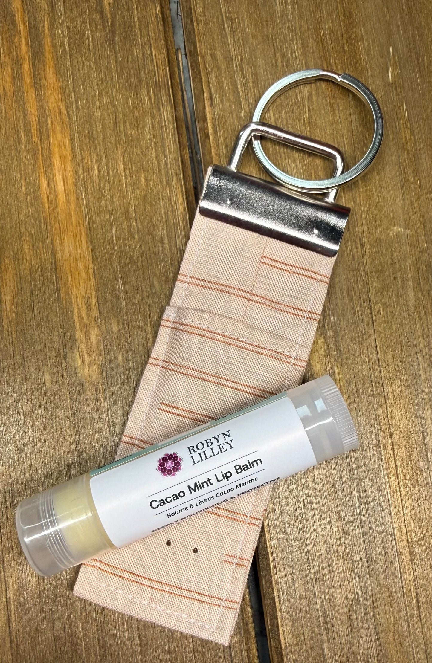 Lip Balm Holder Keychain