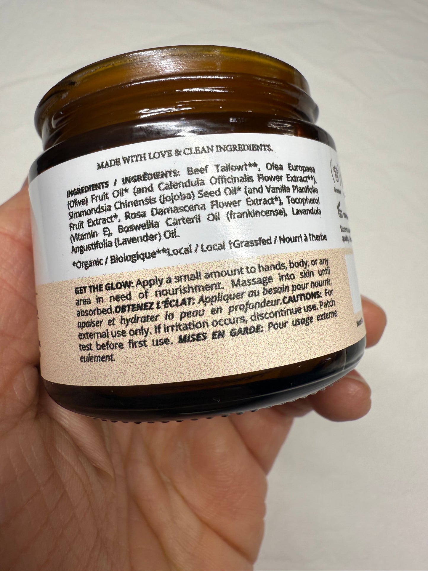 Whipped tallow 4oz (frankincense and lavender) $45 - special limited batch size!