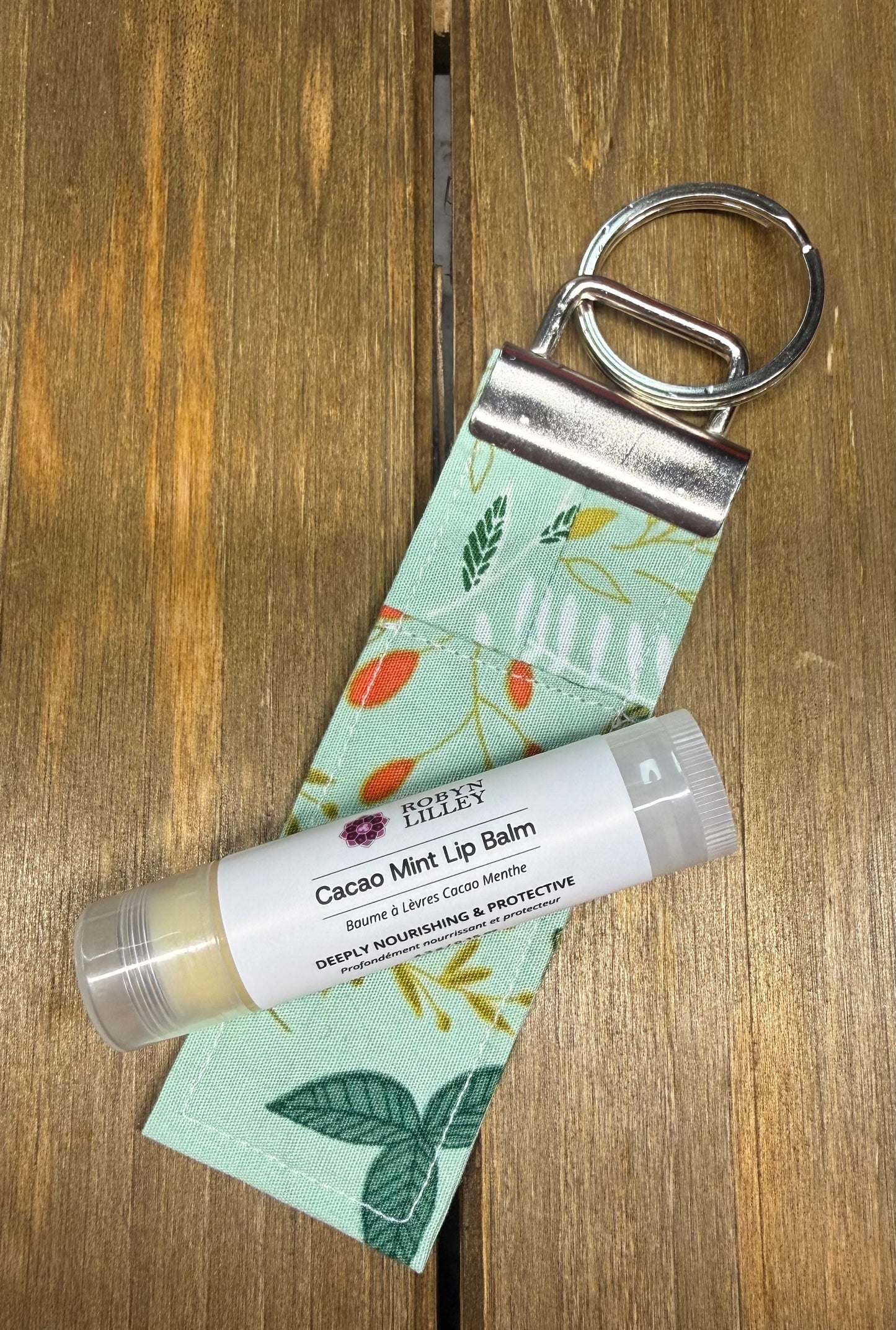 Lip Balm Holder Keychain