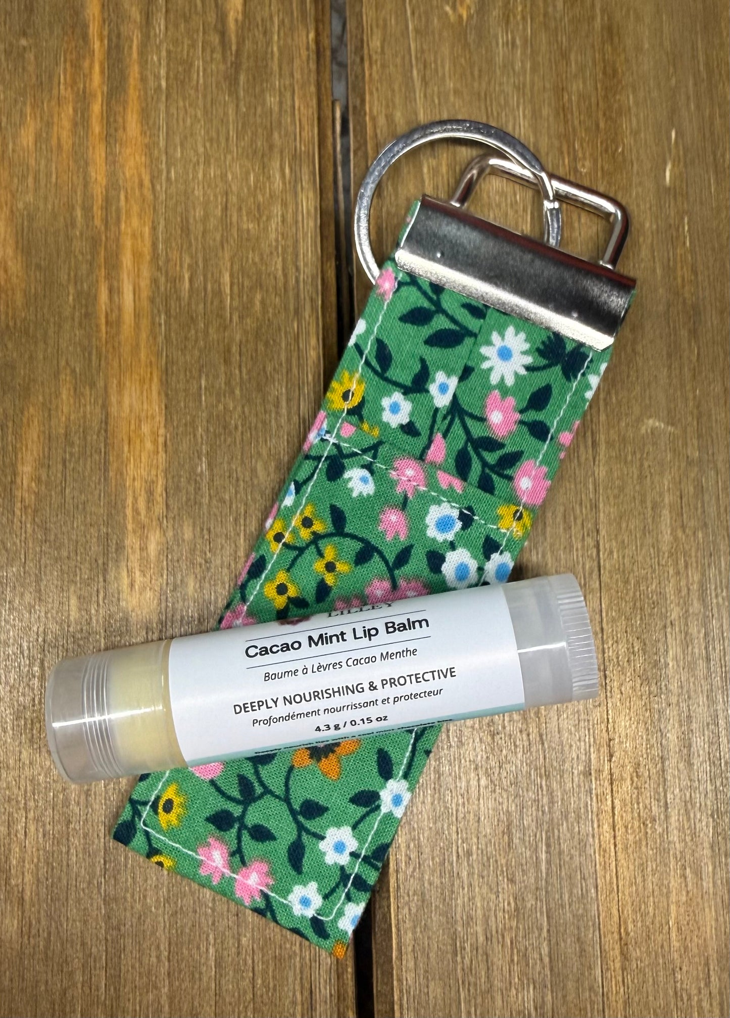 Lip Balm Holder Keychain