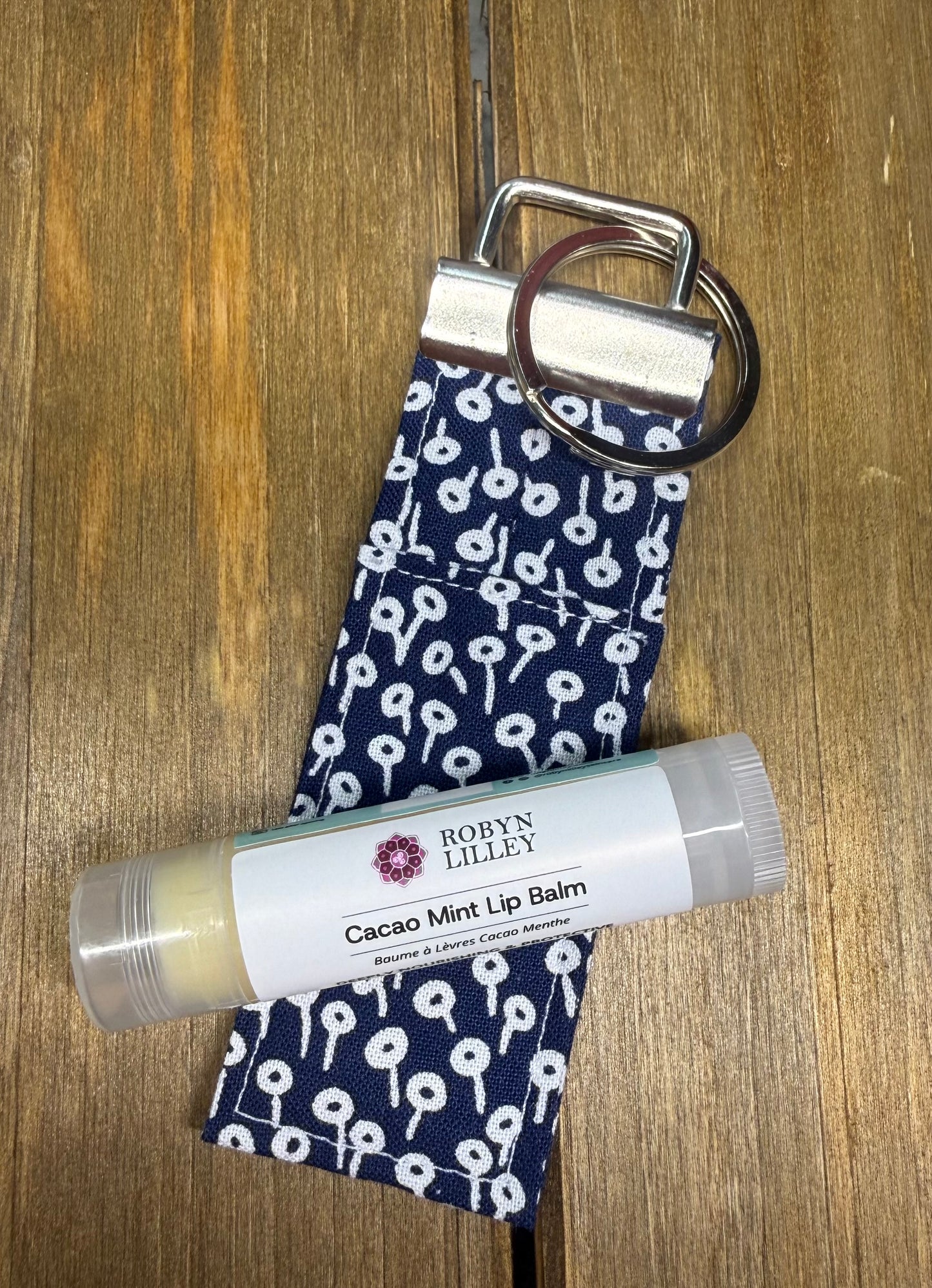 Lip Balm Holder Keychain
