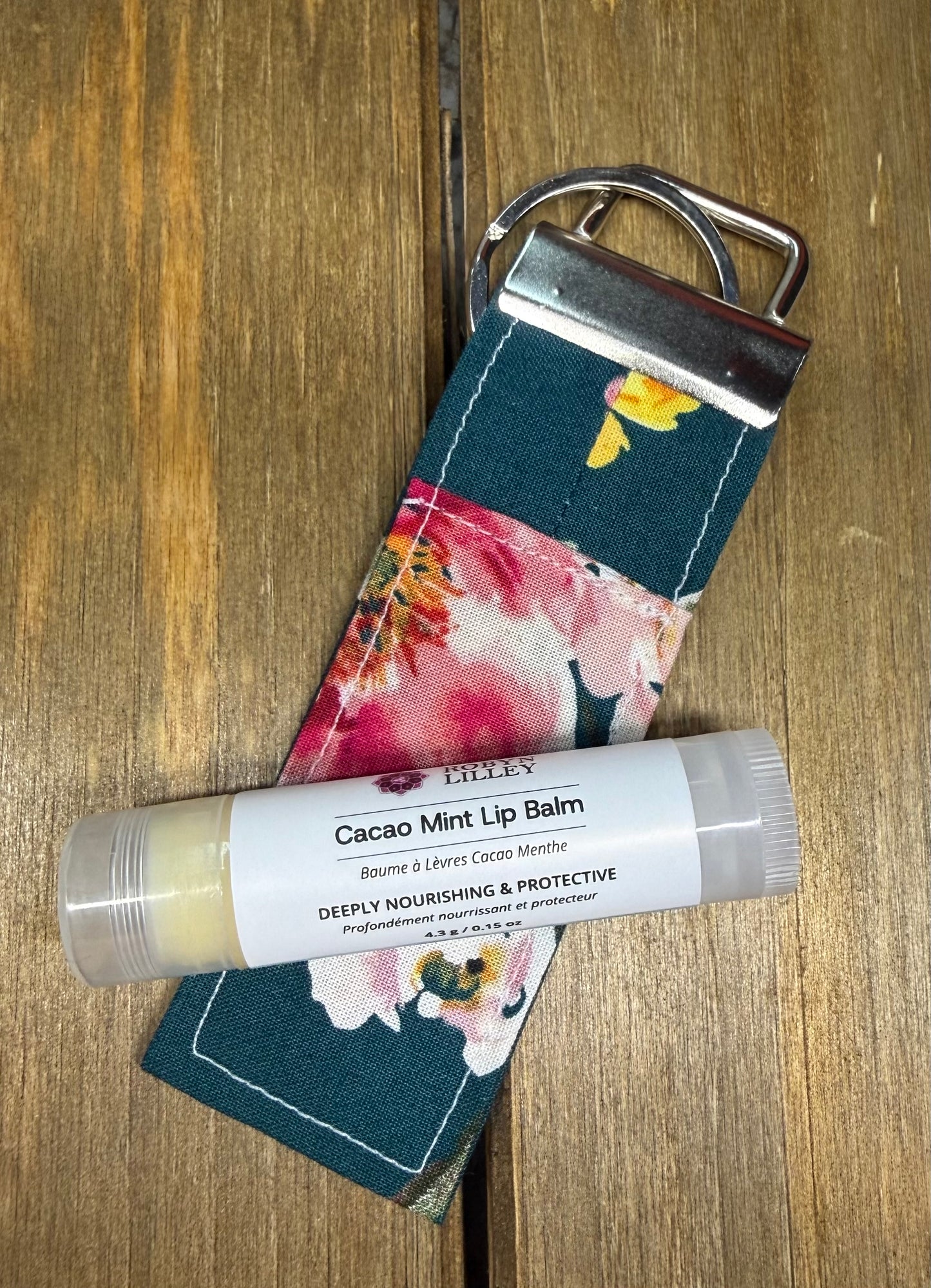 Lip Balm Holder Keychain