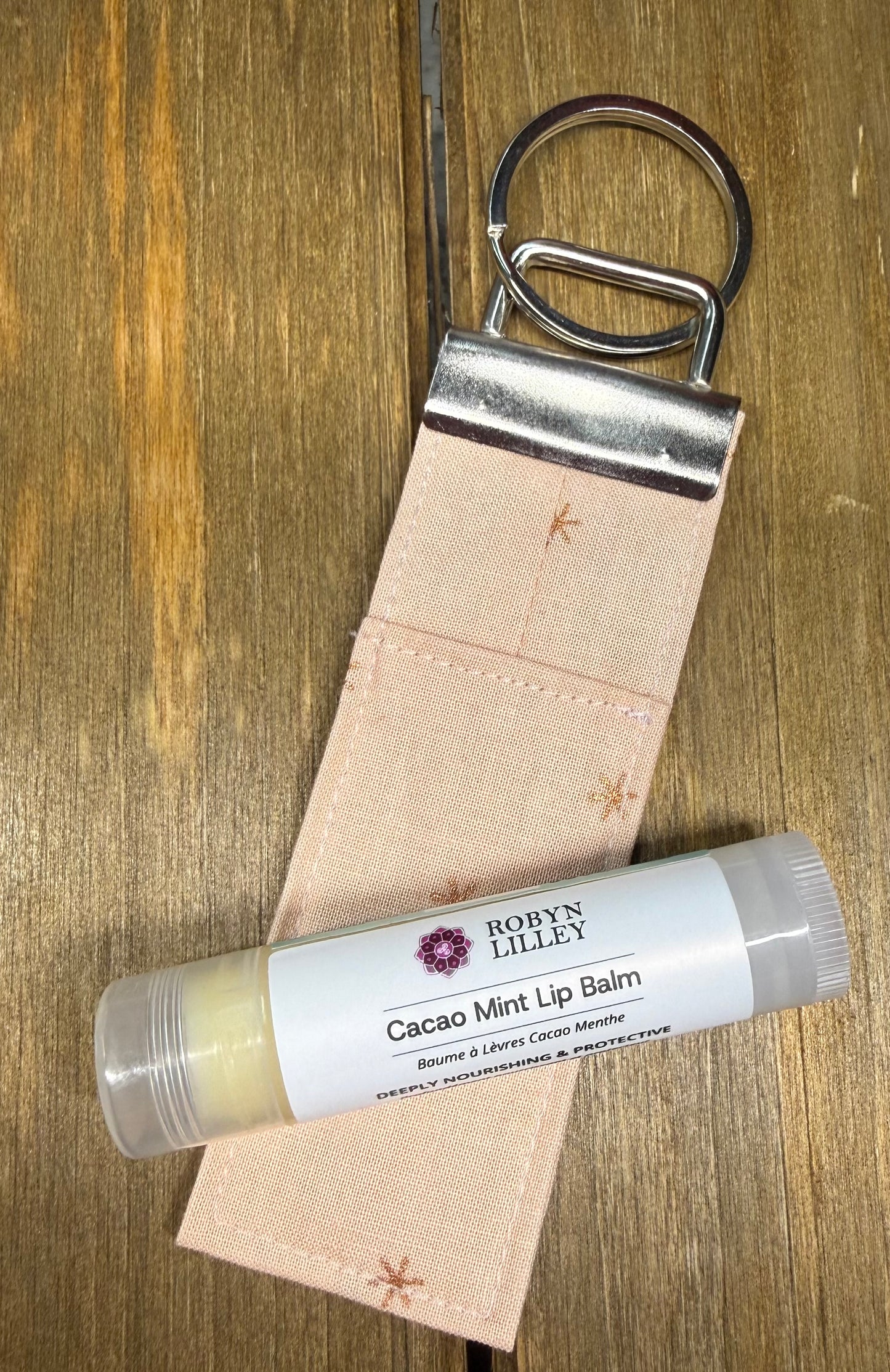 Lip Balm Holder Keychain