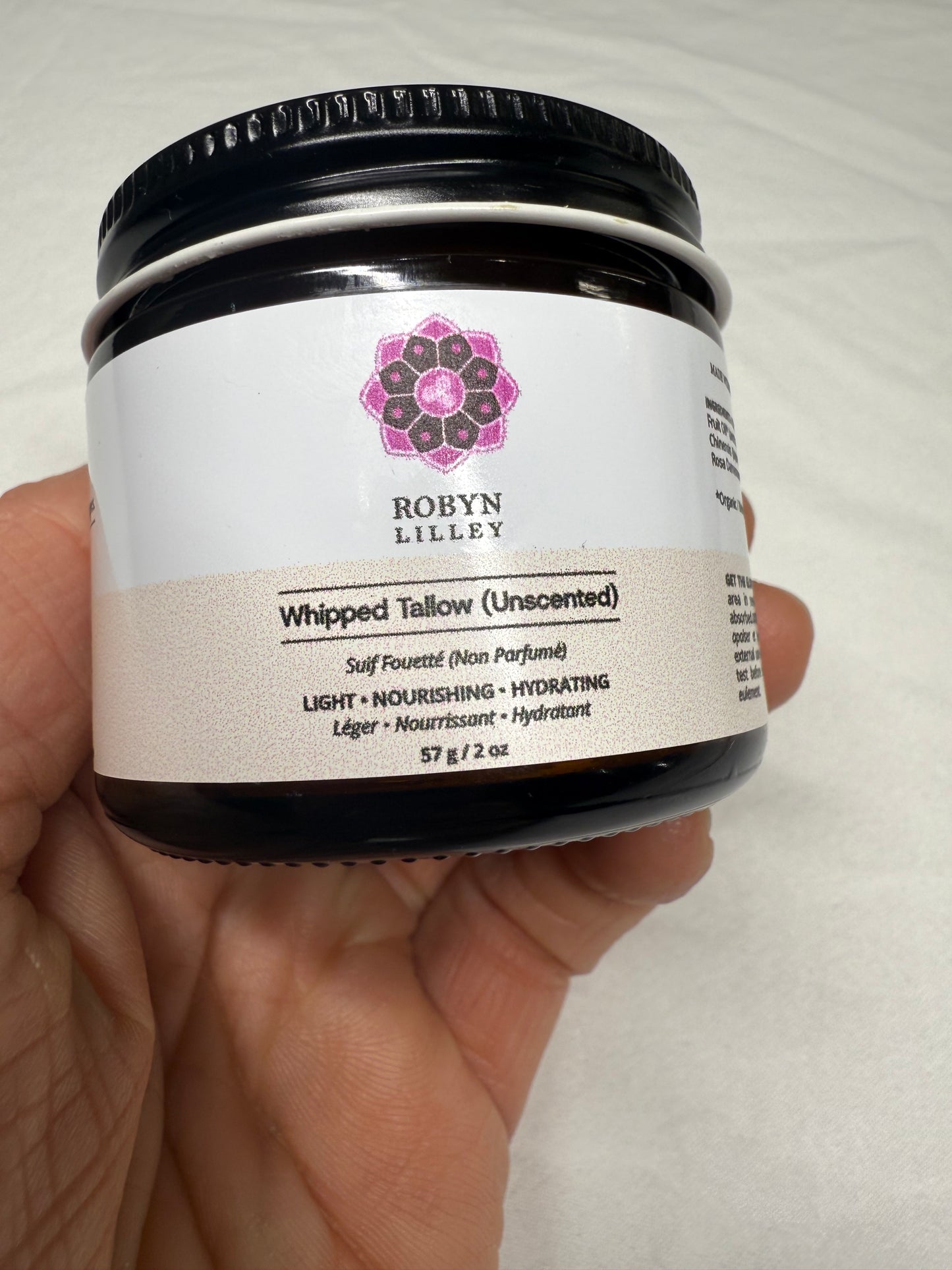 whipped tallow (unscented)2oz
