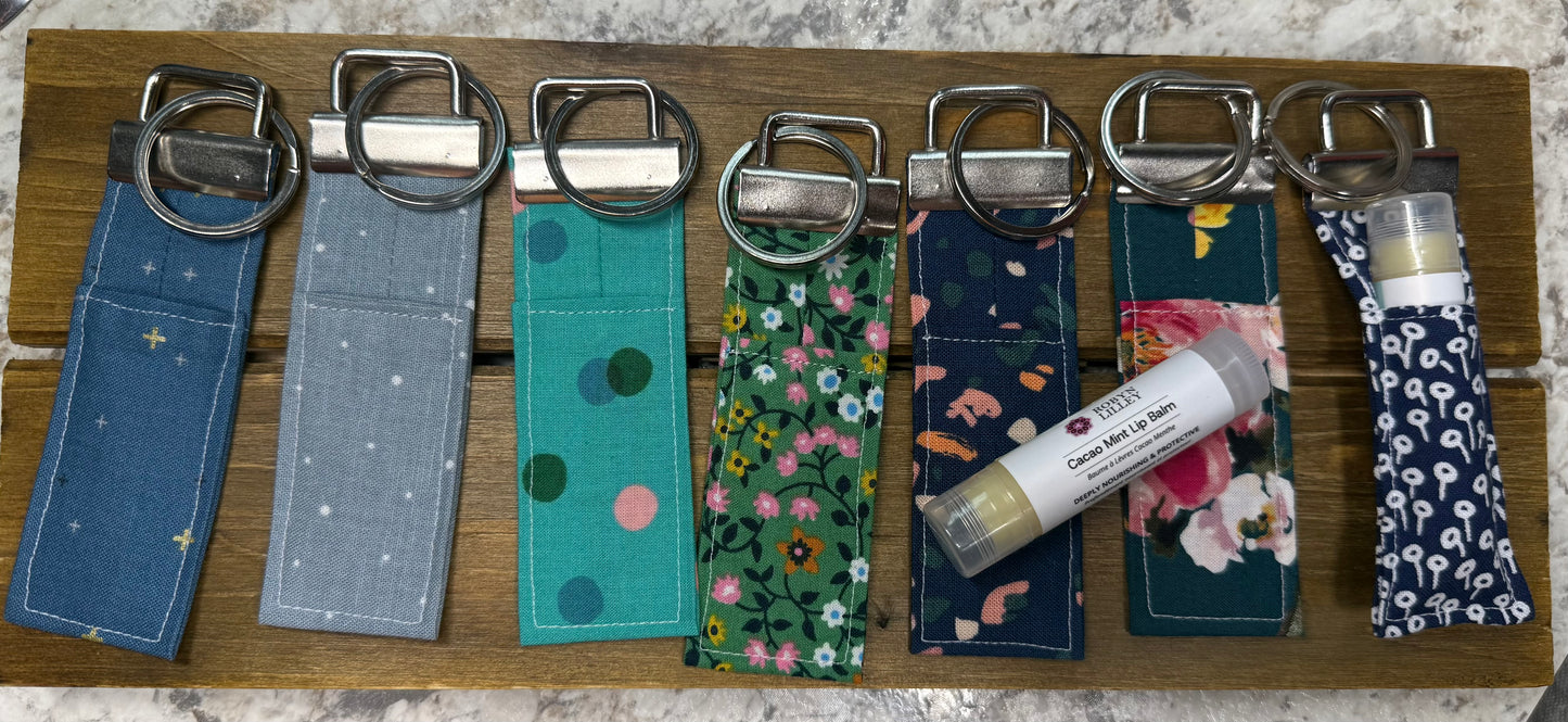 Lip Balm Holder Keychain