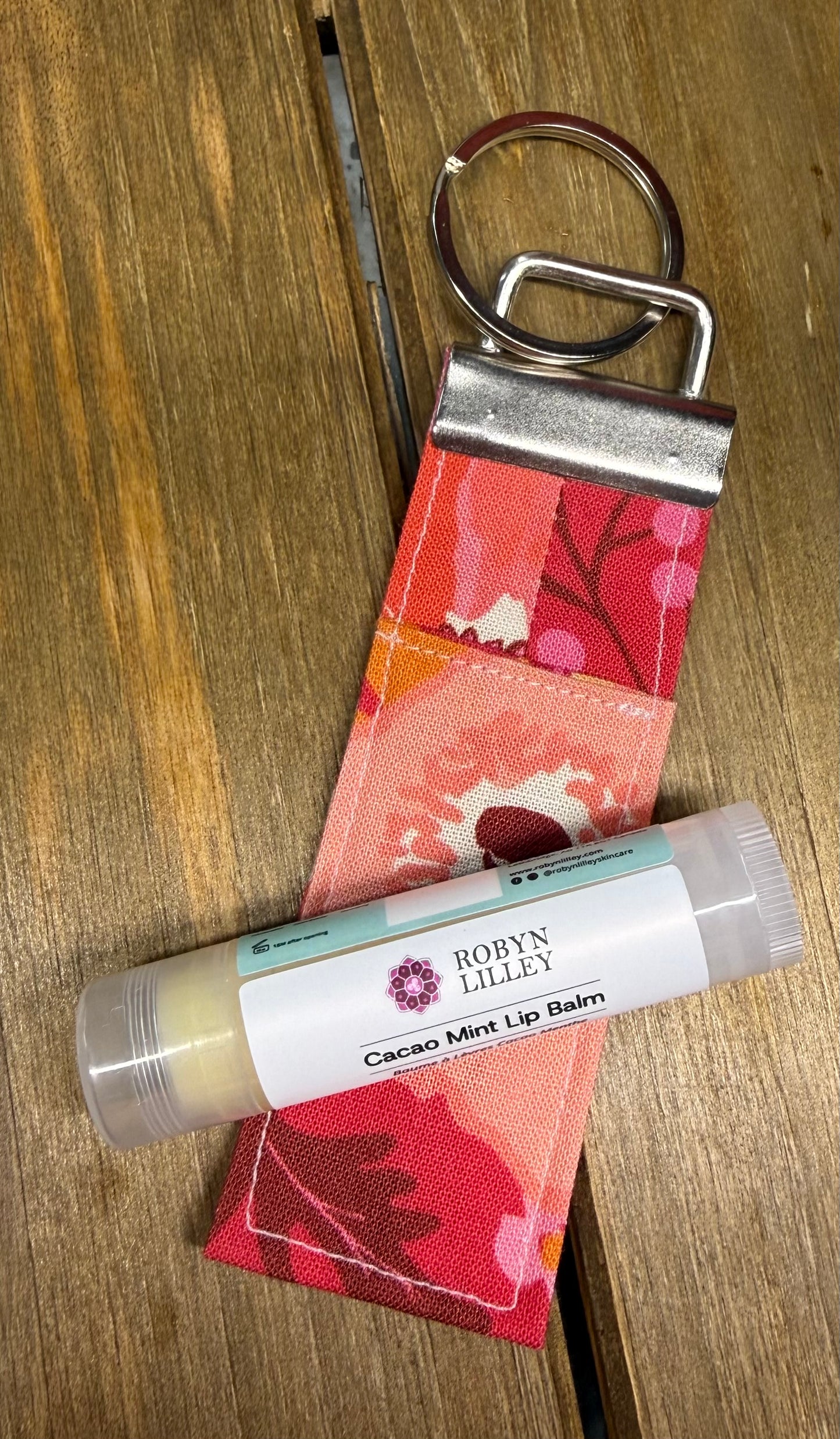 Lip Balm Holder Keychain