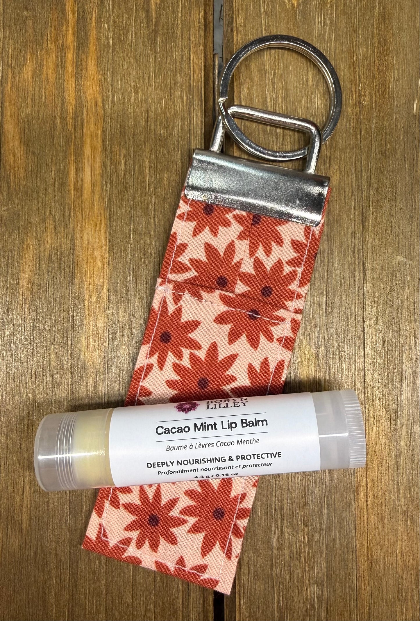 Lip Balm Holder Keychain