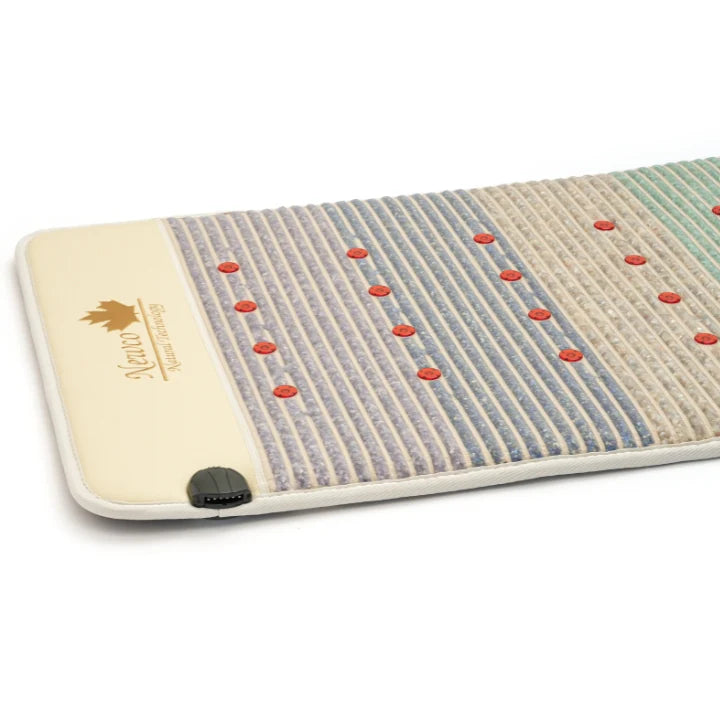Full Body Chakra Mat with Crystal Technology, Far infrared Laser Light, Heated, PEMF, Red light Photons, Negative Ion Generating & Digital Touchscreen Controller.
