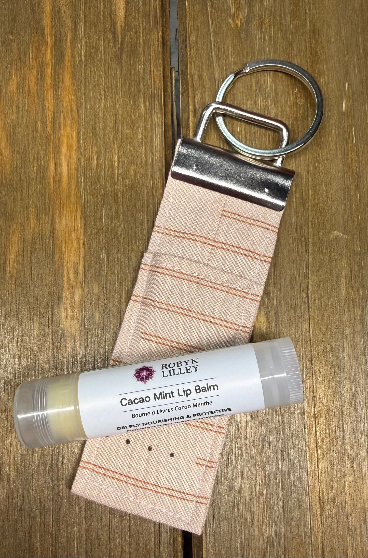 Lip Balm Holder Keychain