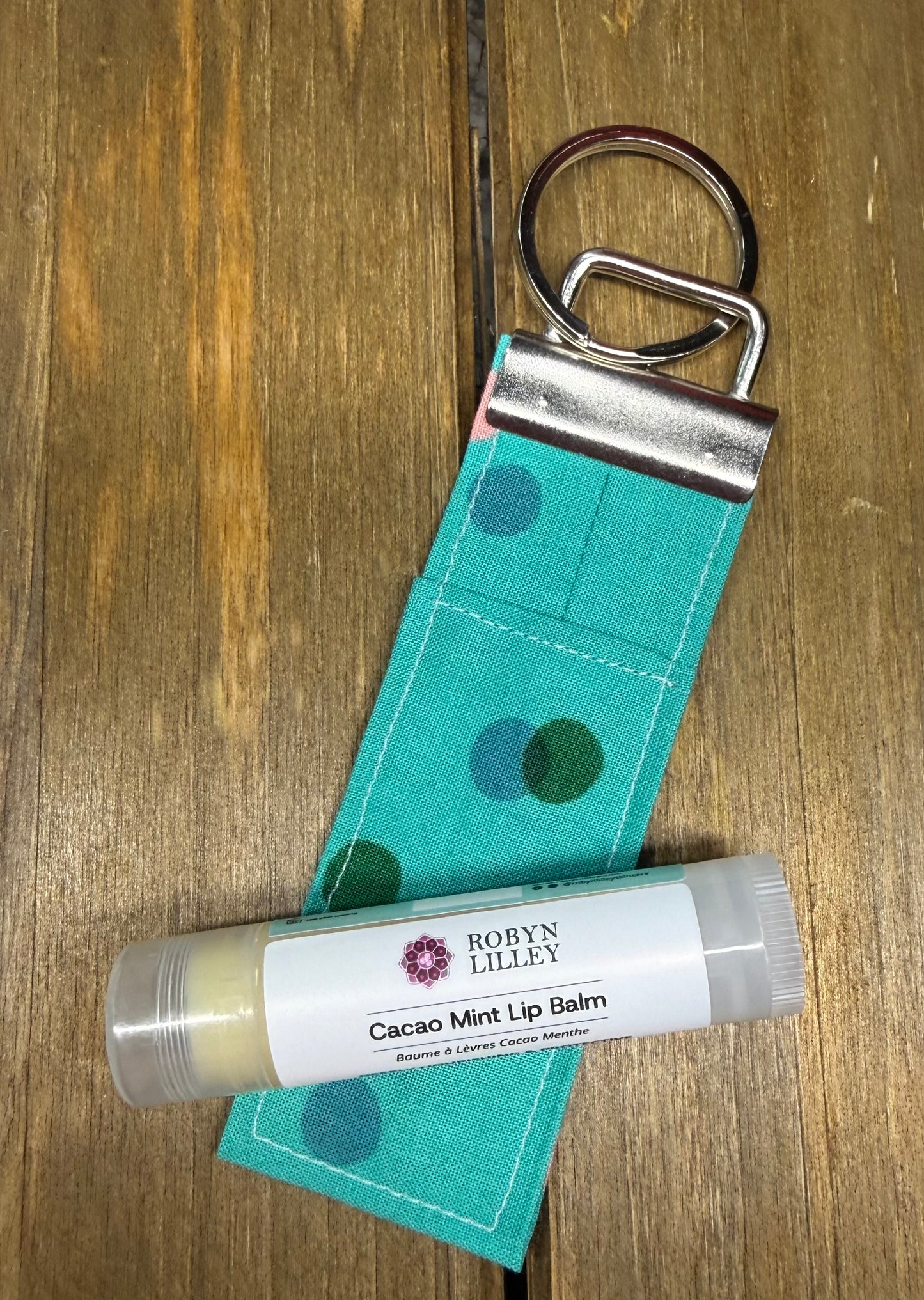 Lip Balm Holder Keychain