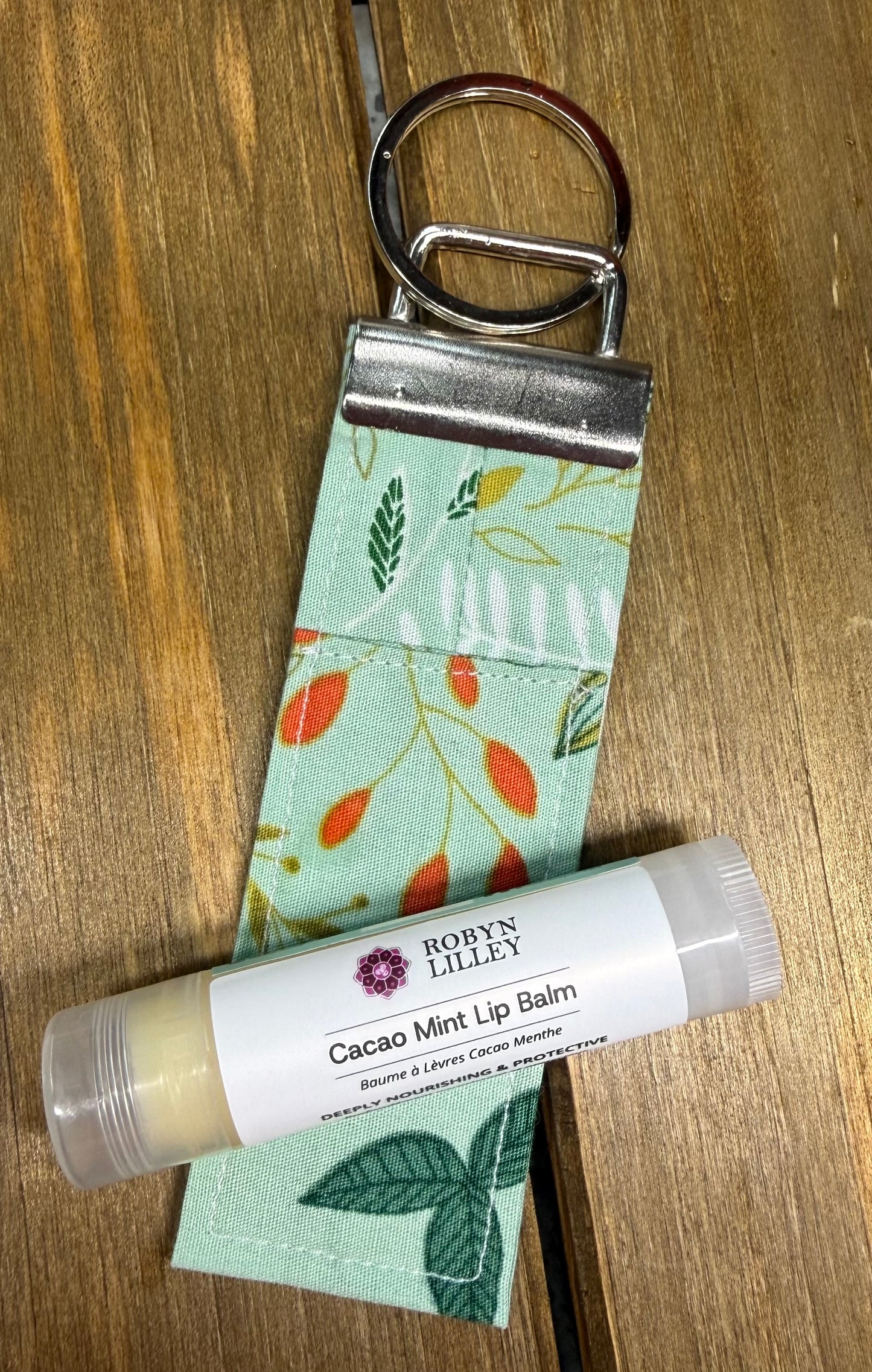 Lip Balm Holder Keychain