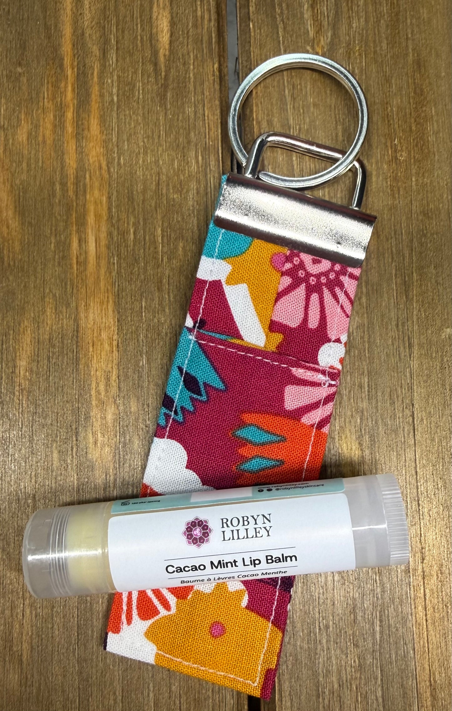 Lip Balm Holder Keychain