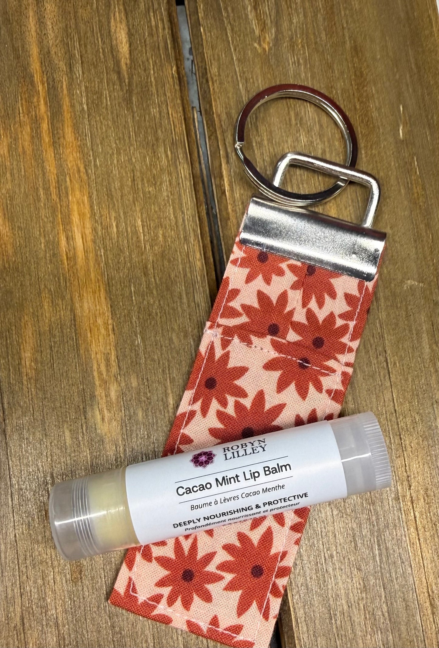 Lip Balm Holder Keychain