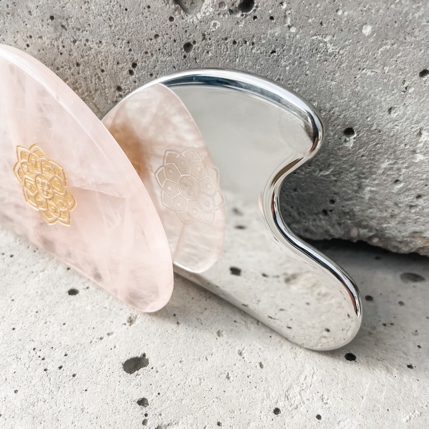 Gua Sha Heart – Rose quartz