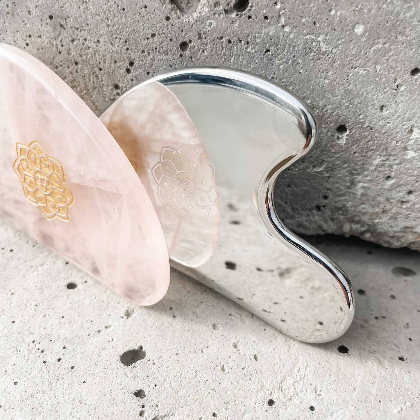 Gua Sha Heart – Stainless Steel