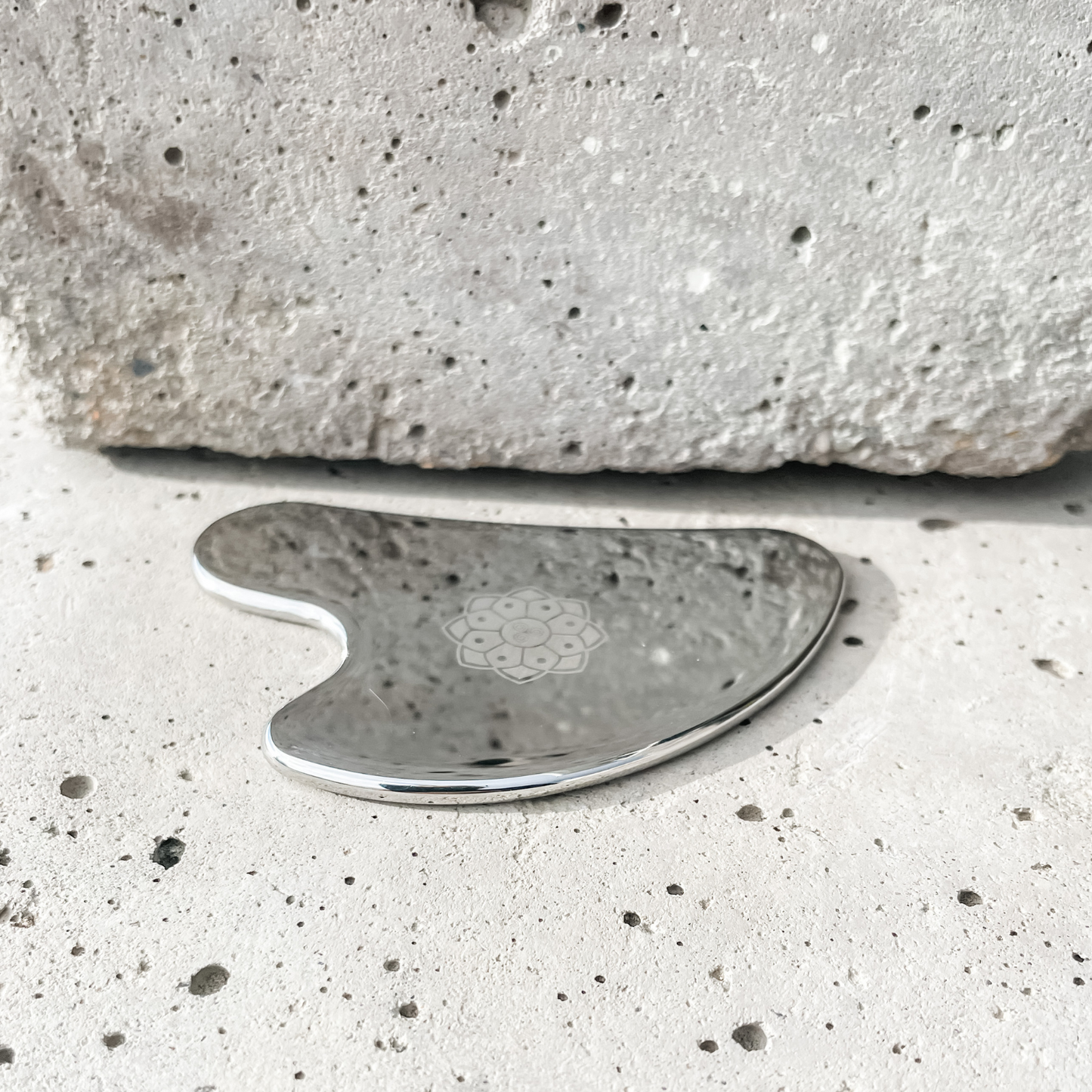 Gua Sha Heart – Stainless Steel