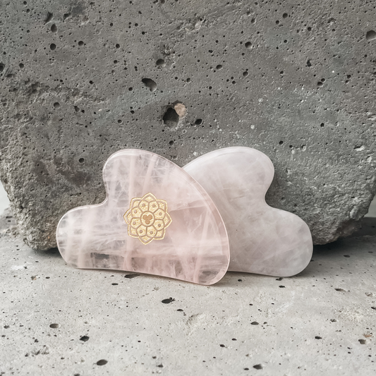 Gua Sha Heart – Rose quartz