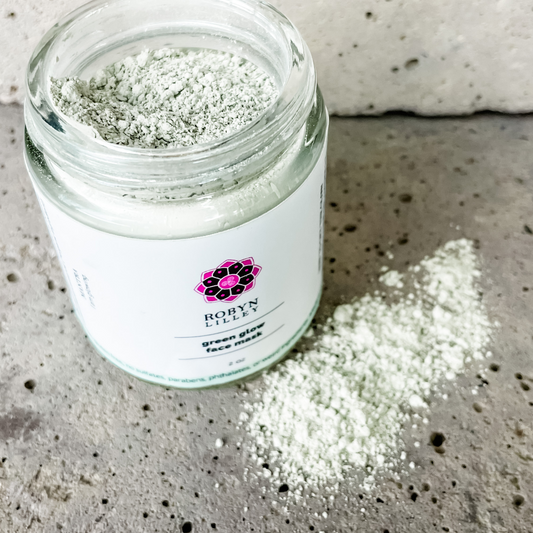 Green Glow Face Mask Powder