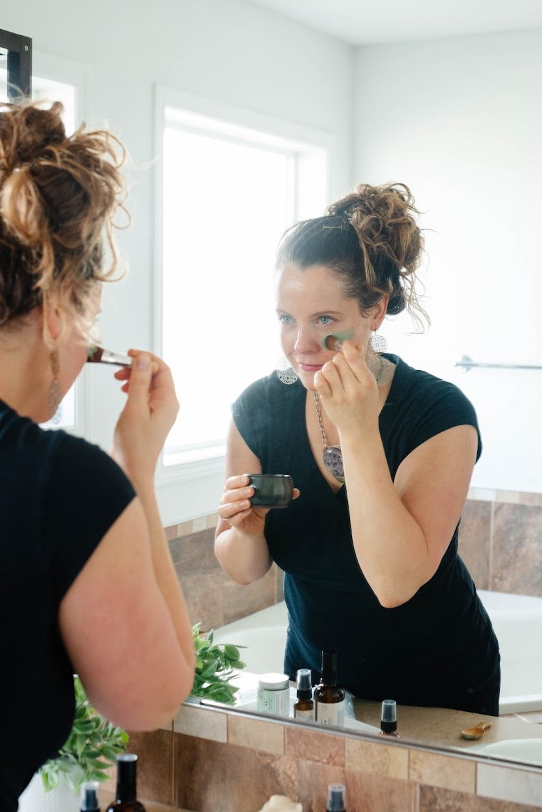 Green Glow Face Mask Powder